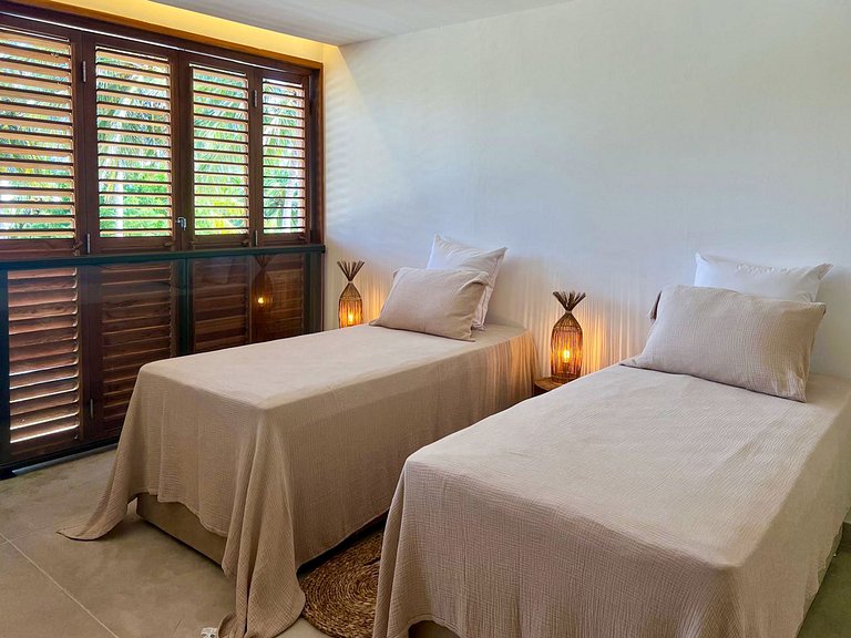 Cea075 – Maison les pieds dans le sable à l'Ile du Guajiru,