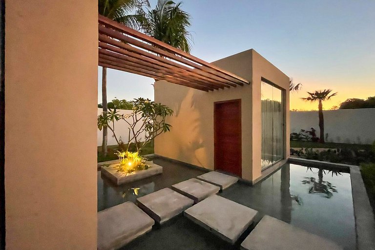 Cea071 - Excepcional villa de luxo em Jericoacoara