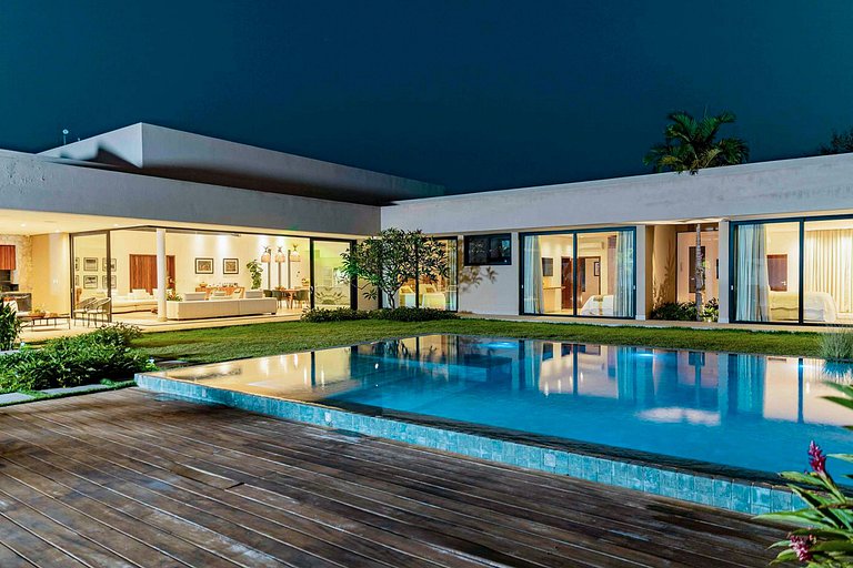 Cea071 - Excepcional villa de luxo em Jericoacoara