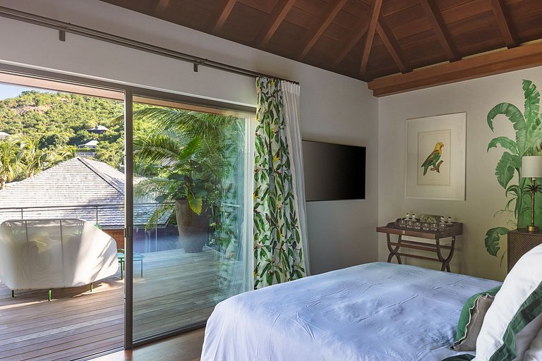 Stb004 - Villa with ocean views in St. Jean