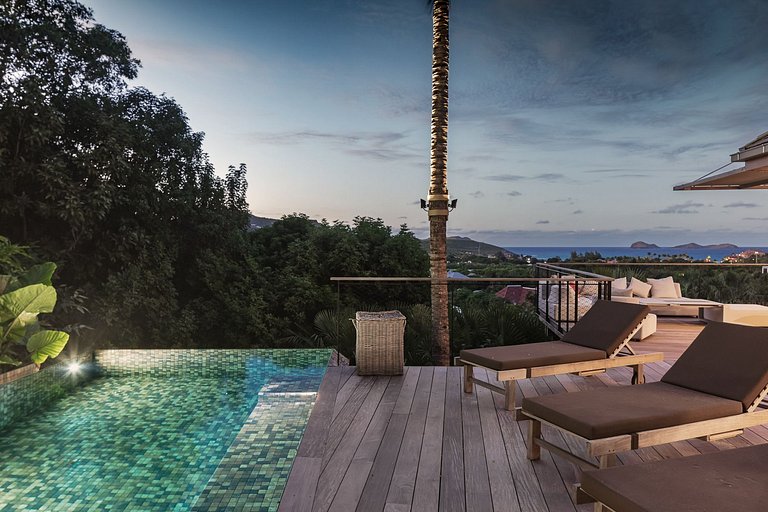 Stb004 - Villa with ocean views in St. Jean