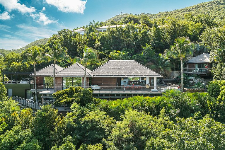 Stb004 - Villa with ocean views in St. Jean