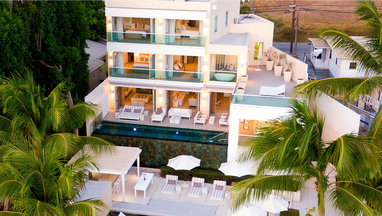 Brb012 –Villa moderna frente al mar en St. James