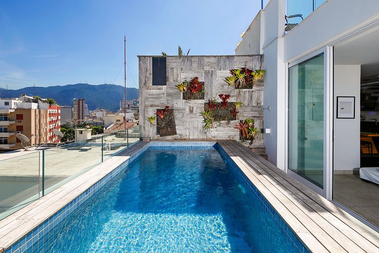 Rio028 - Cobertura de 6 quartos em Ipanema