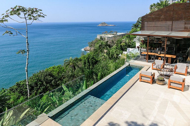 Rio501 - Luxuosa mansão vista mar no Joá