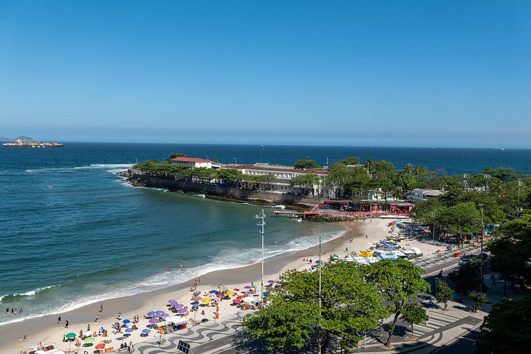 Rio110 – Departamento frente al mar en Copacabana