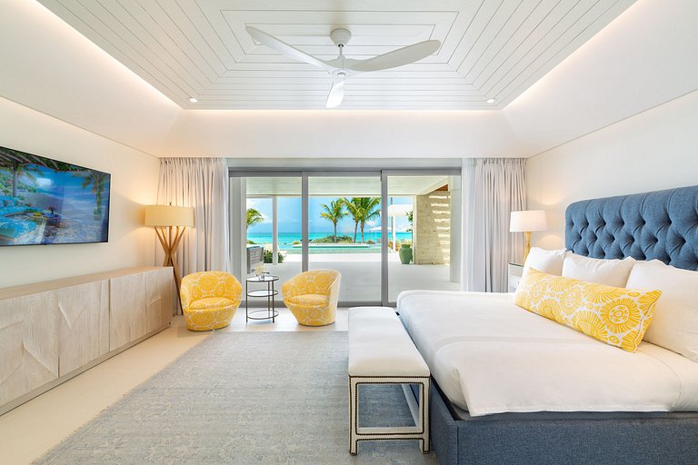 Tci003 – Villa moderne en bord de mer à Grace Bay