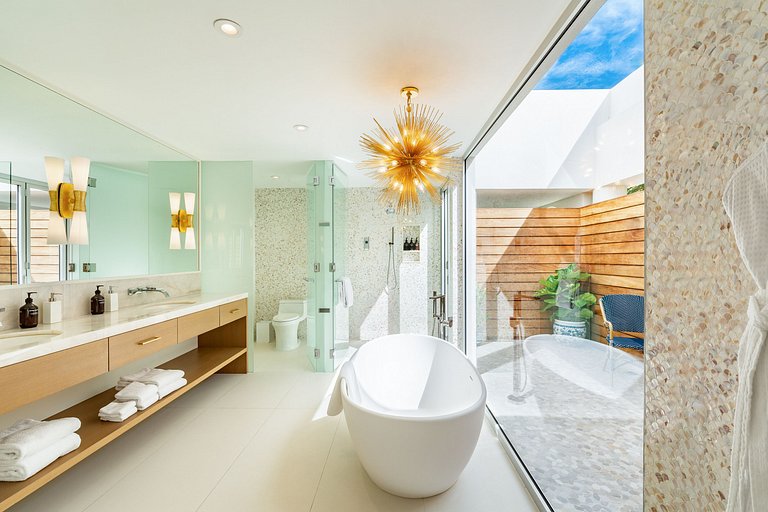 Tci003 – Villa moderne en bord de mer à Grace Bay