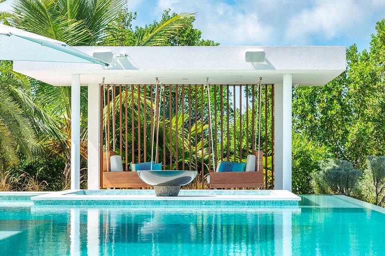 Tci003 – Moderna villa frente al mar en Grace Bay