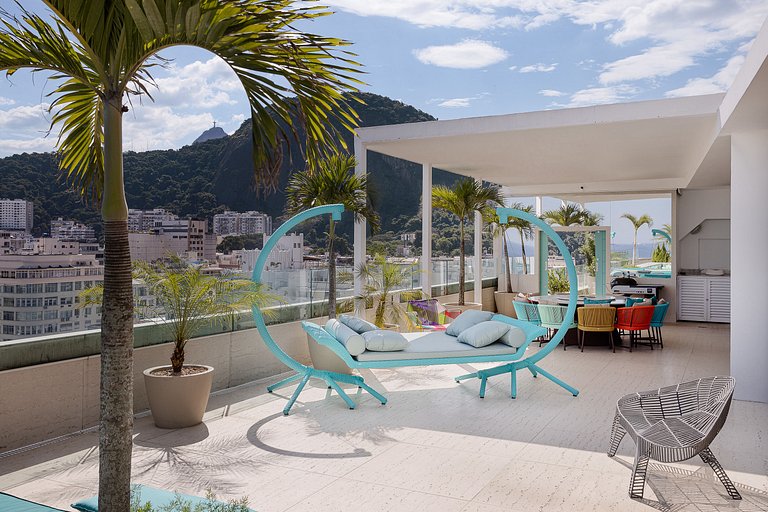 Rio001 - Penthouse avec piscine en front de mer