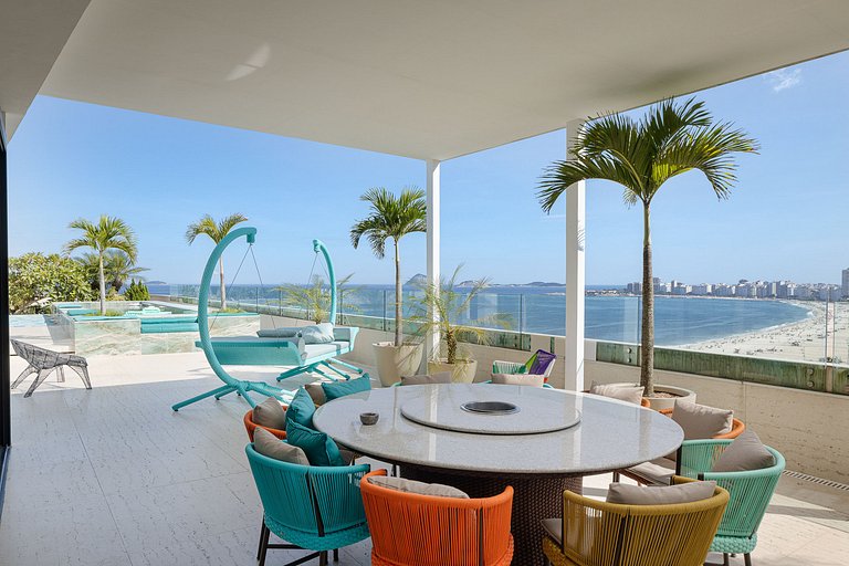 Rio001 - Breathtaking beachfront penthouse