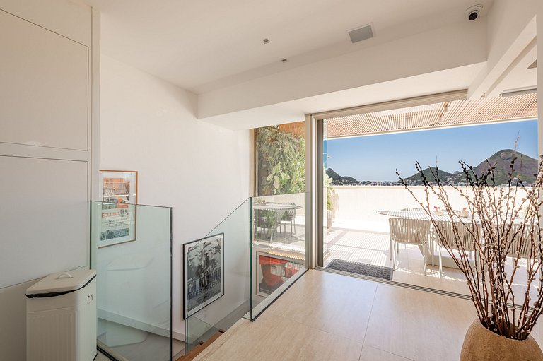 Rio079 - Ático en Gávea con vista al Cristo