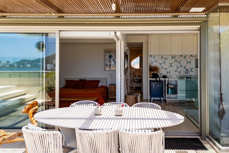 Rio079 - Cobertura com vista Cristo na Gávea