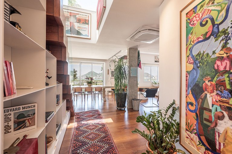 Rio079 - Ático en Gávea con vista al Cristo