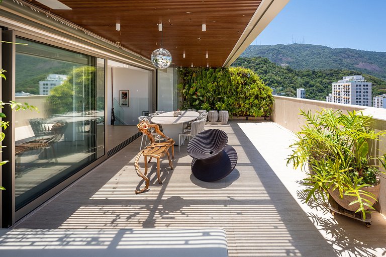 Rio079 - Gávea Penthouse with Christ View and pool