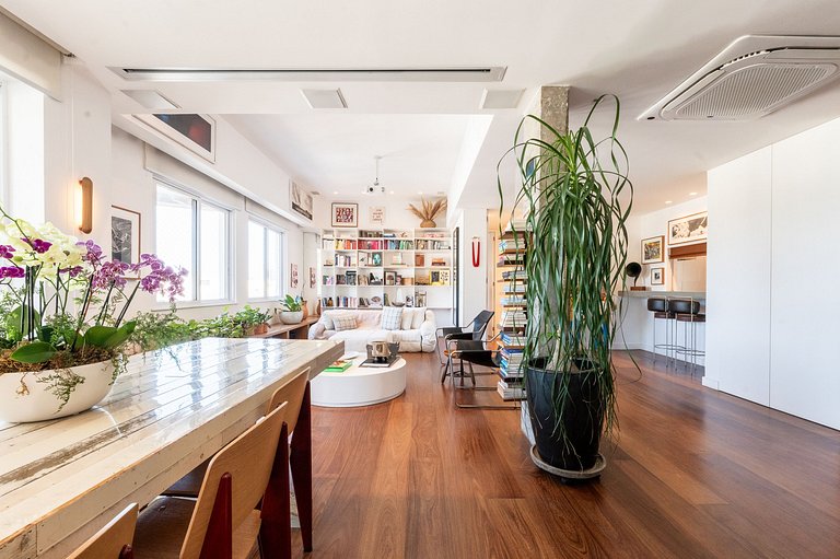 Rio079 - Ático en Gávea con vista al Cristo