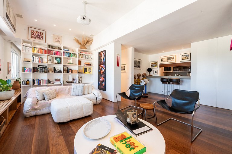 Rio079 - Penthouse vue Christ et piscine, Gávea