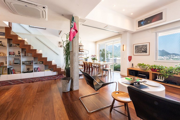 Rio079 - Ático en Gávea con vista al Cristo