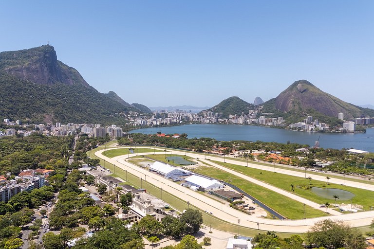 Rio079 - Cobertura com vista Cristo na Gávea