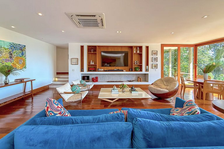 Rio072 - Villa in São Conrado – Pool, Tennis