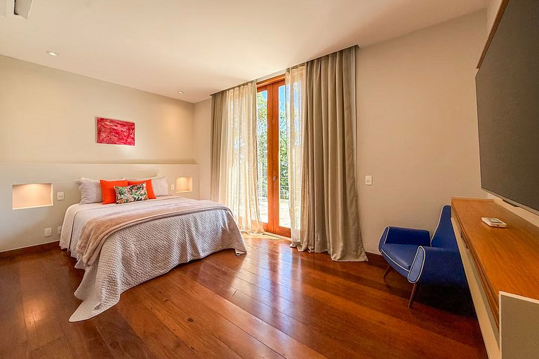 Rio072 - Villa in São Conrado – Pool, Tennis