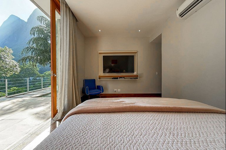 Rio072 - Villa in São Conrado – Pool, Tennis