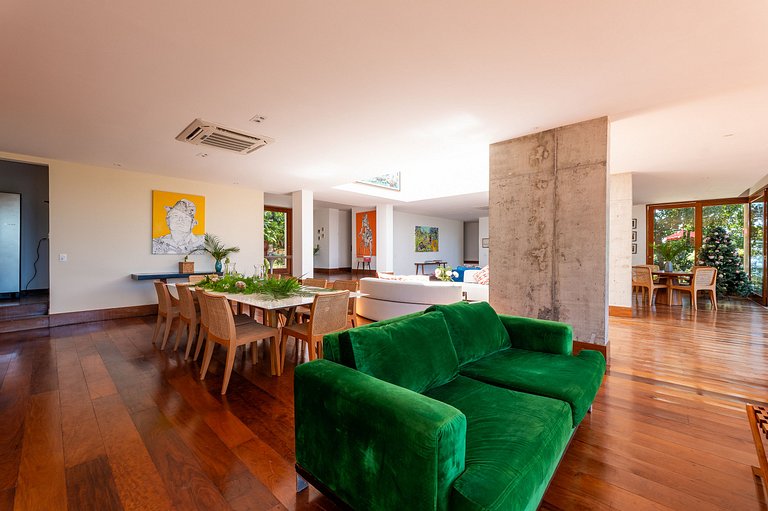 Rio072 - Villa em São Conrado – Piscina, Tênis