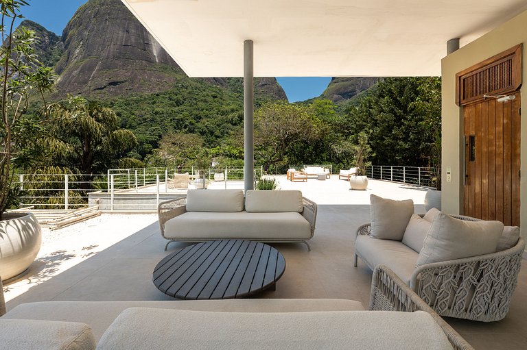 Rio072 - Villa em São Conrado – Piscina, Tênis