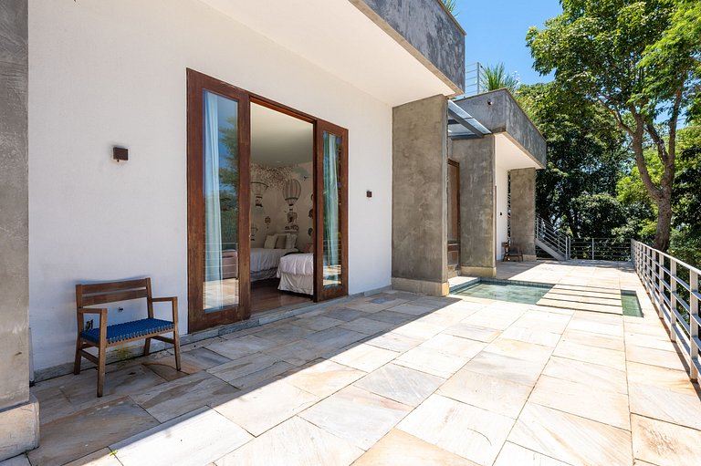 Rio072 - Villa em São Conrado – Piscina, Tênis