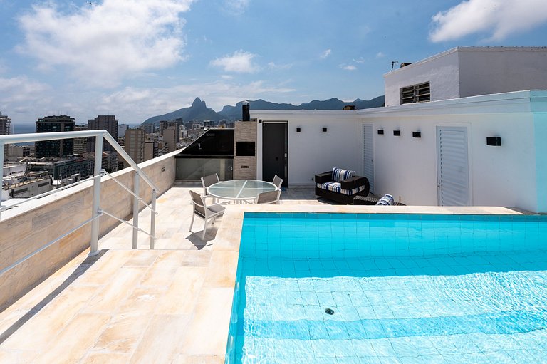 Rio372 - Penthouse Dúplex con Piscina y Vistas Mar