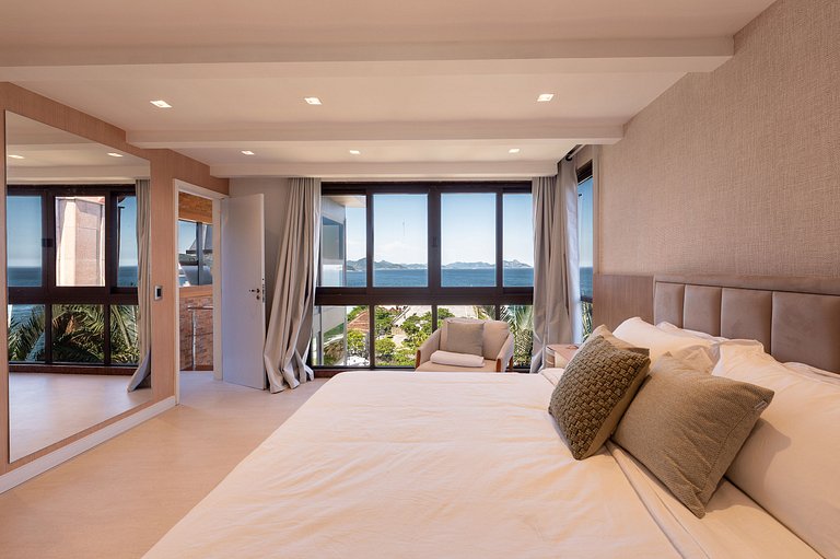 Rio037 - Cobertura de 3 quartos em Arpoador