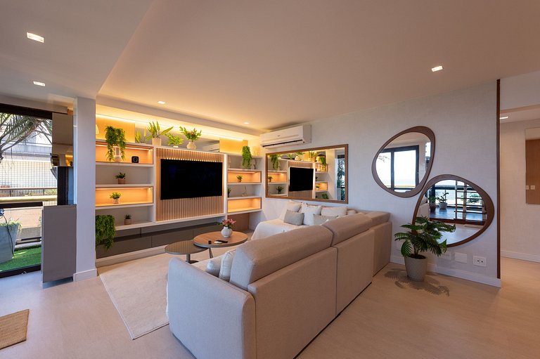 Rio037 - Penthouse de 3 chambres à Arpoador