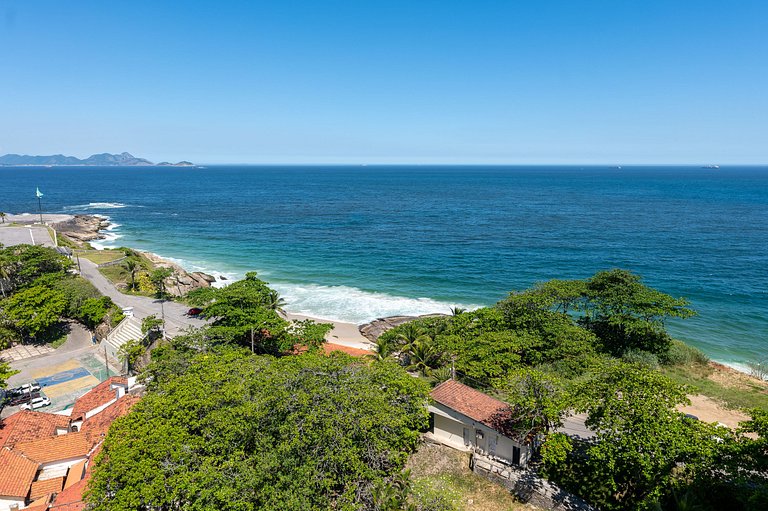 Rio037 - Penthouse de 3 cuartos en Arpoador