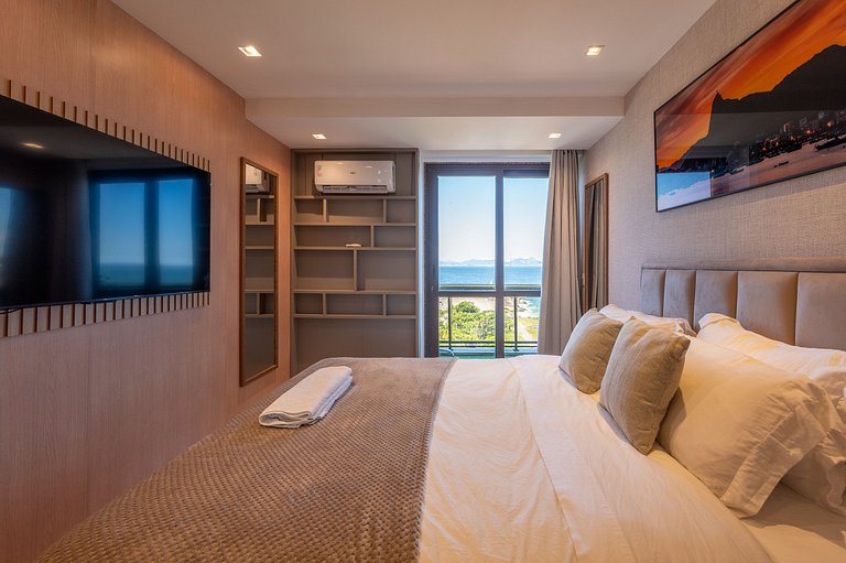 Rio037 - Penthouse de 3 cuartos en Arpoador