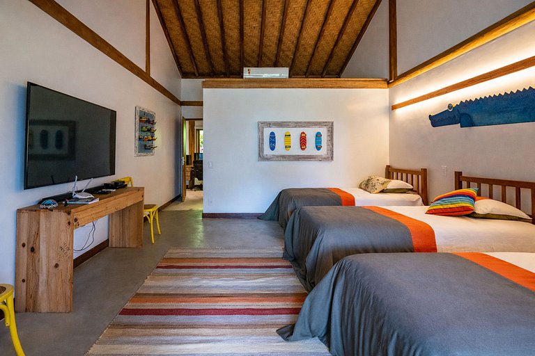 Casa de lujo, Angra dos Reis, Ilha Grande, Playa do Iguassu,