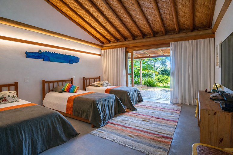 Angra dos Reis, Ilha Grande, Maison, 7 suites.