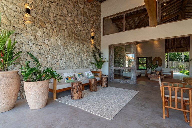 Bah074 - Casa imponente e vista vale rio Trancoso