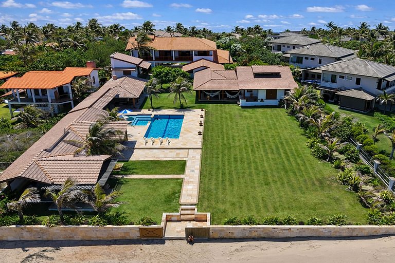 Cea017 - Seafront villa with pool in Guajiru