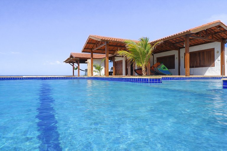 Cea017 - Excelente villa frente al mar en Guajiru