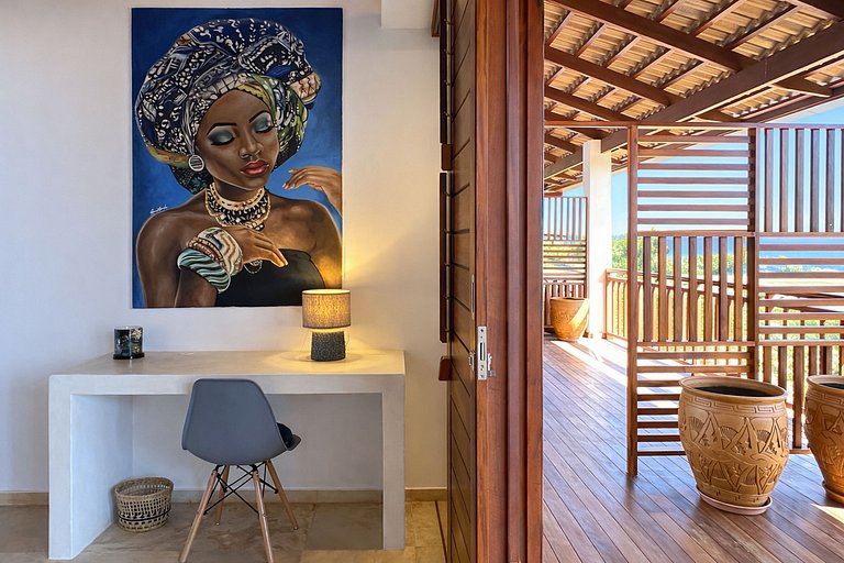 Cea017 - Excelente villa frente al mar en Guajiru