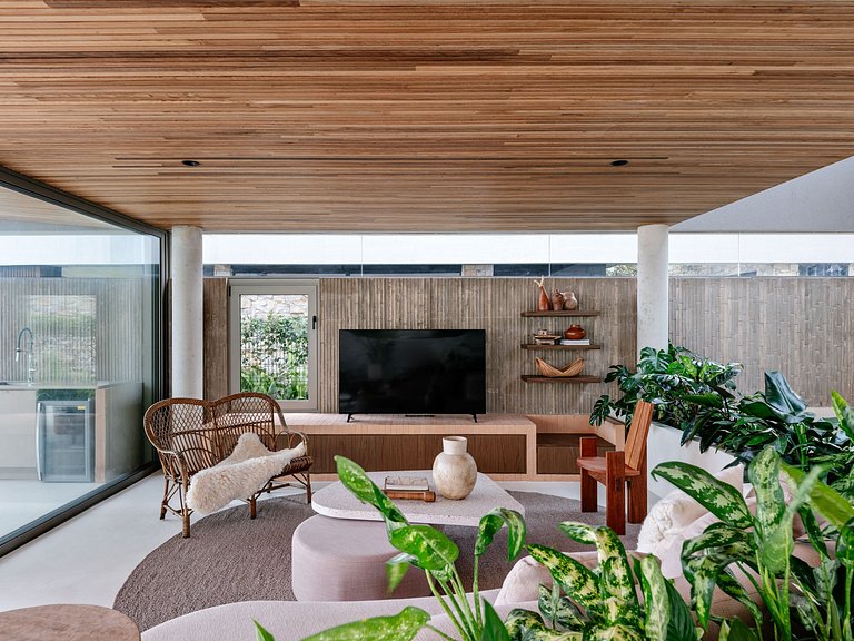 Flo025 - Villa de lujo con vista al mar en Florianópolis