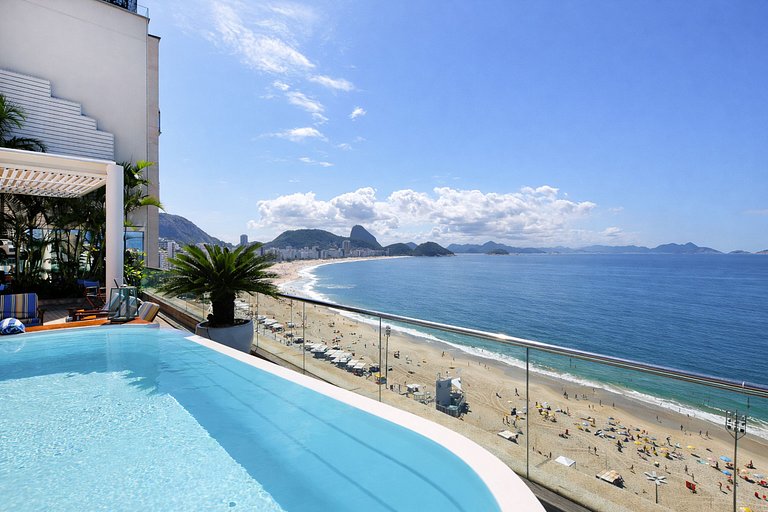 Rio114 - Luxury Beachfront Penthouse in Copacabana