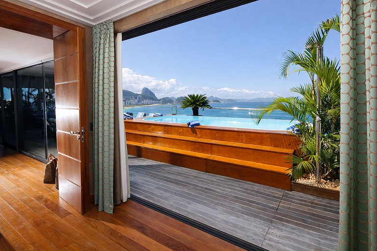 Rio114 - Luxury Beachfront Penthouse in Copacabana
