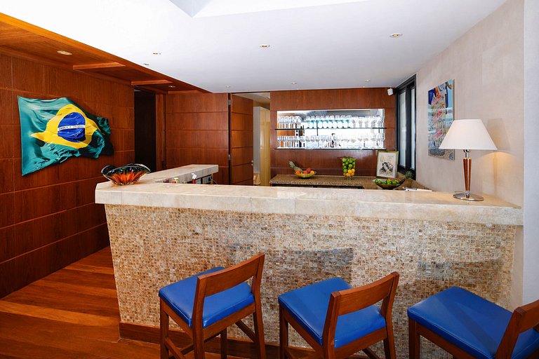 Rio114 - Cobertura de luxo à beira-mar em Copacabana