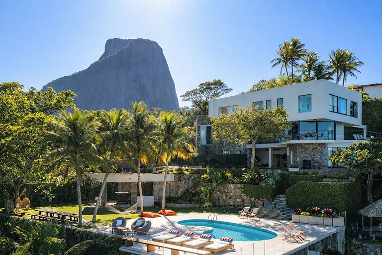 Rio005 - Maison de luxe avec vue sur l'océan à Joá