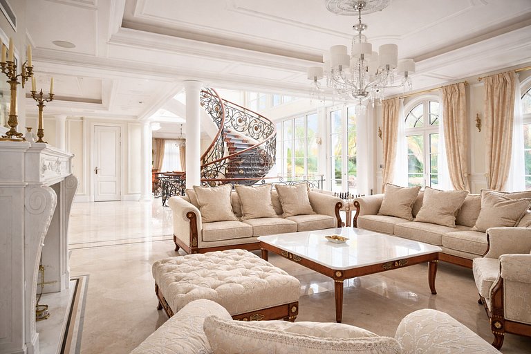 Azu058 - Suntuoso palácio Belle Époque em Cannes