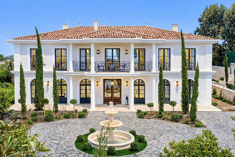 Azu058 - Suntuoso palácio Belle Époque em Cannes