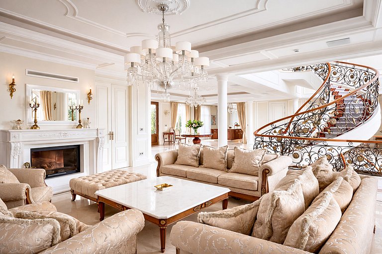 Azu058 - Suntuoso palácio Belle Époque em Cannes