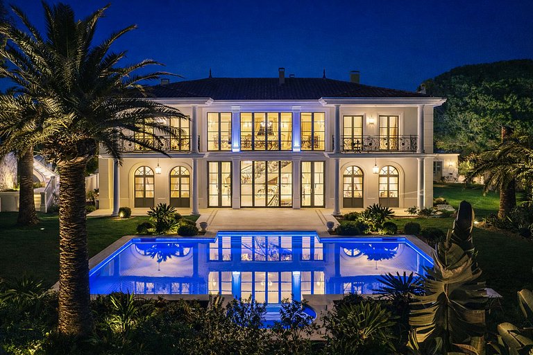 Azu058 - Suntuoso palácio Belle Époque em Cannes