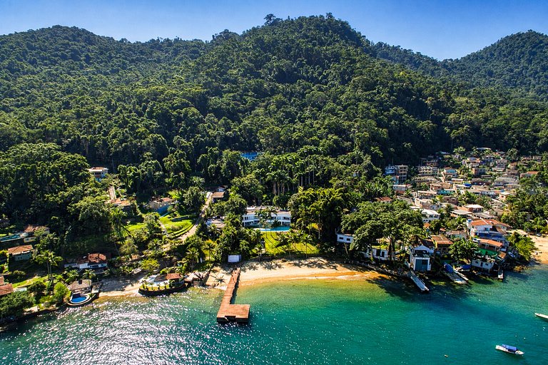Casa de playa, junto al mar, Angra dos Reis, 6 suites